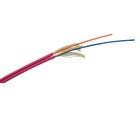 MSS Fibre 2 Core OM4 Duplex Cord Erika Violet LSZH Jacketed Cable